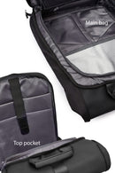 D-Pack Unisex Black Backpack | Derimod D-Pack Unisex Black Backpack | Derimod