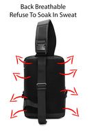 D-Pack Men's Black Crossbody Bag | Derimod D-Pack Men's Black Crossbody Bag | Derimod