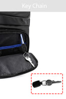 D-Pack Men's Black Crossbody Bag | Derimod D-Pack Men's Black Crossbody Bag | Derimod
