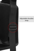 D-Pack Men's Black Crossbody Bag | Derimod D-Pack Men's Black Crossbody Bag | Derimod