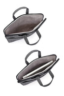 D-Pack Men's Gray Fabric Laptop Bag | Derimod D-Pack Men's Gray Fabric Laptop Bag | Derimod