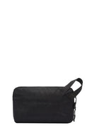 D-Pack Men's Black Fabric Handbag | Derimod D-Pack Men's Black Fabric Handbag | Derimod