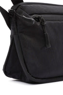 D-Pack Men's Black Fabric Handbag | Derimod D-Pack Men's Black Fabric Handbag | Derimod