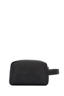 D-Pack Men's Black Fabric Handbag | Derimod D-Pack Men's Black Fabric Handbag | Derimod