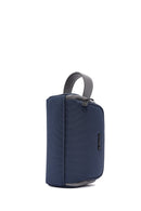 D-Pack Men's Navy Blue Fabric Handbag | Derimod D-Pack Men's Navy Blue Fabric Handbag | Derimod
