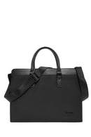 D-Pack Men's Black Long Strap Briefcase | Derimod D-Pack Men's Black Long Strap Briefcase | Derimod