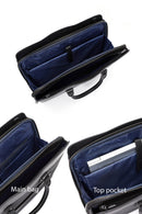 D-Pack Men's Black Long Strap Briefcase | Derimod D-Pack Men's Black Long Strap Briefcase | Derimod