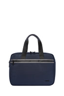 D-Pack Men's Navy Blue Long Strap Fabric Briefcase | Derimod D-Pack Men's Navy Blue Long Strap Fabric Briefcase | Derimod