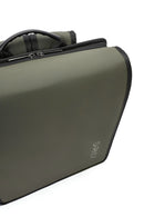 D-Pack Unisex Green Fabric Backpack | Derimod D-Pack Unisex Green Fabric Backpack | Derimod