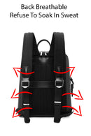 D-Pack Unisex Black Fabric Backpack | Derimod D-Pack Unisex Black Fabric Backpack | Derimod