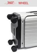 D-Pack Unisex Gri Kabin Boy Valiz | Derimod D-Pack Unisex Gri Kabin Boy Valiz | Derimod