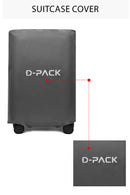 D-Pack Unisex Gri Kabin Boy Valiz | Derimod D-Pack Unisex Gri Kabin Boy Valiz | Derimod