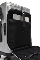 D-Pack Unisex Gri Kabin Boy Valiz | Derimod D-Pack Unisex Gri Kabin Boy Valiz | Derimod