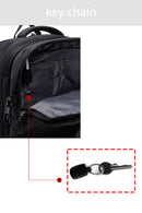 D-Pack Unisex Black Fabric Backpack | Derimod D-Pack Unisex Black Fabric Backpack | Derimod