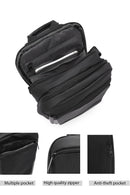 D-Pack Men's Black Tech Backpack | Derimod D-Pack Men's Black Tech Backpack | Derimod