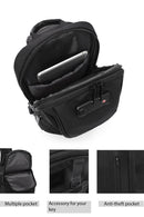 D-Pack Men's Black Fabric Crossbody Bag | Derimod D-Pack Men's Black Fabric Crossbody Bag | Derimod