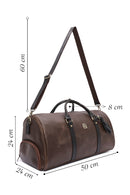 Erkek Kahverengi Uzun Askılı Seyahat Çantası | Derimod Erkek Kahverengi Uzun Askılı Seyahat Çantası | Derimod