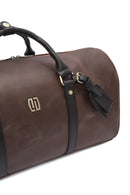 Erkek Kahverengi Uzun Askılı Seyahat Çantası | Derimod Erkek Kahverengi Uzun Askılı Seyahat Çantası | Derimod