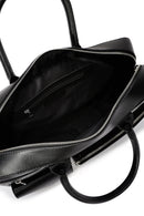 Men's Black Long Strap Briefcase | Derimod Men's Black Long Strap Briefcase | Derimod