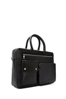 Men's Black Long Strap Briefcase | Derimod Men's Black Long Strap Briefcase | Derimod