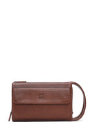 Men's Tan Leather Handbag | Derimod Men's Tan Leather Handbag | Derimod