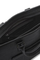 Erkek Siyah Deri Evrak Çantası | Derimod Erkek Siyah Deri Evrak Çantası | Derimod