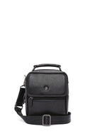 Erkek Siyah Uzun Askılı Deri El Çantası | Derimod Erkek Siyah Uzun Askılı Deri El Çantası | Derimod