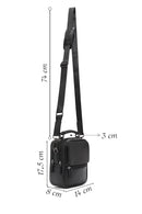 Men's Black Leather Handbag | Derimod Men's Black Leather Handbag | Derimod