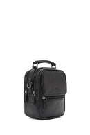 Men's Black Leather Handbag | Derimod Men's Black Leather Handbag | Derimod