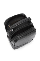 Men's Black Leather Handbag | Derimod Men's Black Leather Handbag | Derimod