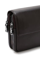 Men's Brown Leather Handbag | Derimod Men's Brown Leather Handbag | Derimod
