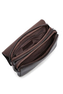 Men's Brown Leather Handbag | Derimod Men's Brown Leather Handbag | Derimod
