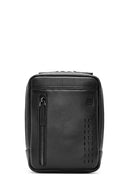 Men's Black Leather Messenger Bag | Derimod Men's Black Leather Messenger Bag | Derimod