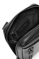 Men's Black Leather Messenger Bag | Derimod Men's Black Leather Messenger Bag | Derimod