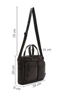 Erkek Siyah Uzun Askılı Deri Evrak Çantası | Derimod Erkek Siyah Uzun Askılı Deri Evrak Çantası | Derimod