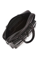 Erkek Siyah Uzun Askılı Deri Evrak Çantası | Derimod Erkek Siyah Uzun Askılı Deri Evrak Çantası | Derimod