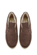 Kadın Taba Kalın Tabanlı Süet Deri Bilekli Bot | Derimod Kadın Taba Kalın Tabanlı Süet Deri Bilekli Bot | Derimod