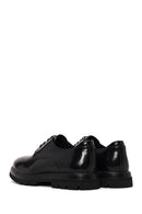 Male Black Lace-Up Thick-Soled Leather Casual Shoes | Derimod Male Black Lace-Up Thick-Soled Leather Casual Shoes | Derimod