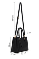 Woman Black Classic Long-Strap Shoulder Bag | Derimod Woman Black Classic Long-Strap Shoulder Bag | Derimod