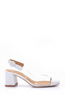 Kadın Şeffaf Detaylı Topuklu Ayakkabı | Derimod Kadın Şeffaf Detaylı Topuklu Ayakkabı | Derimod