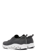 Derimod Zero Men's Gray Lace-Up Thick Soled Sneaker | Derimod Derimod Zero Men's Gray Lace-Up Thick Soled Sneaker | Derimod