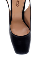 Kadın Deri Aksesuar Detaylı Stiletto | Derimod Kadın Deri Aksesuar Detaylı Stiletto | Derimod