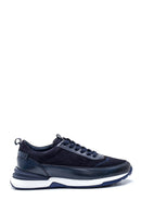 Erkek Deri Süet Detaylı Sneaker | Derimod Erkek Deri Süet Detaylı Sneaker | Derimod