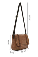 Women's Tan Long Strap Crossbody Bag | Derimod Women's Tan Long Strap Crossbody Bag | Derimod