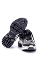 Kadın Desenli Deri Sneaker | Derimod Kadın Desenli Deri Sneaker | Derimod