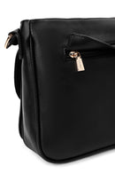 Woman Black Long Strap Crossbody Bag | Derimod Woman Black Long Strap Crossbody Bag | Derimod