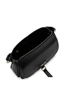 Woman Black Long Strap Crossbody Bag | Derimod Woman Black Long Strap Crossbody Bag | Derimod
