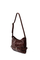 Kadın Kahverengi Mini Rugan Omuz Çantası | Derimod Kadın Kahverengi Mini Rugan Omuz Çantası | Derimod