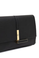 Women's Black Long Strap Classic Crossbody Bag | Derimod Women's Black Long Strap Classic Crossbody Bag | Derimod
