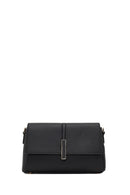 Women's Black Long Strap Classic Crossbody Bag | Derimod Women's Black Long Strap Classic Crossbody Bag | Derimod